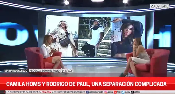 Mariana Gallego, abogada de Rodrigo De Paul: 