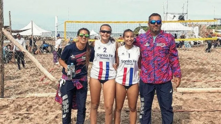 Santa Fe lideró los Juegos Evita de Playa en Chapadmalal