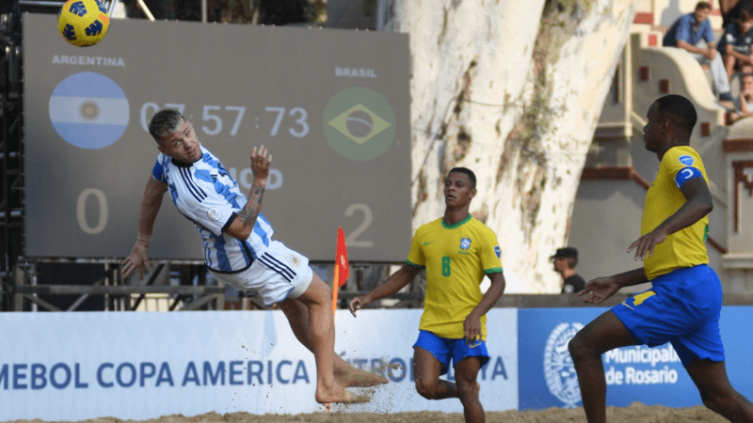 Copa América de Fútbol Playa: Argentina está en semifinales