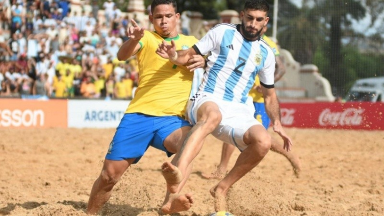 Copa Amércia de Fútbol playa: Brasil venció a Argentina en la final
