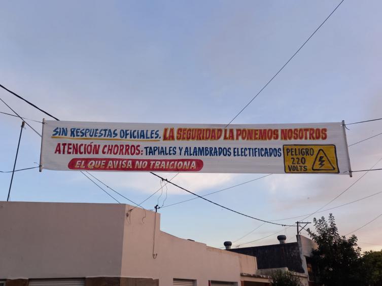 Ante los robos, vecinos advierten a los 