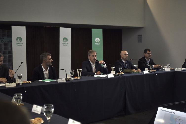 Jatón presidió la reunión del Consejo de Seguridad Urbana