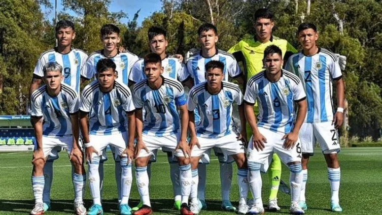 Sub 17: el juvenil arquero de Unión fue titular