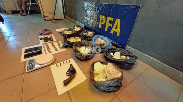 Operativo: incautaron 10 kilos de cocaína valuados en 46 millones de pesos
