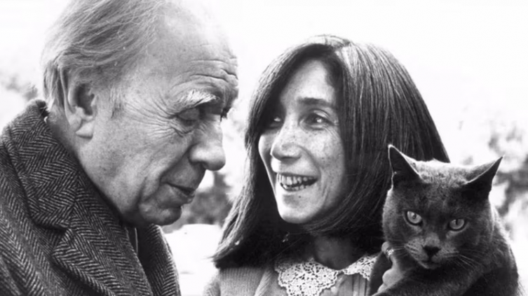 Murió María Kodama, viuda de Jorge Luis Borges