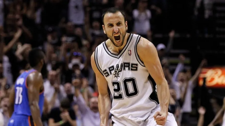 Por qué Manu Ginóbili usó el mítico número 20 en San Antonio Spurs