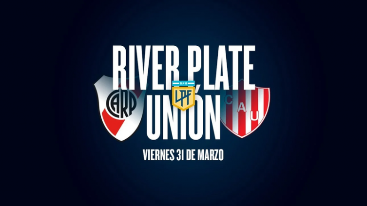 River vs. Unión, por la Liga Profesional: hora, formaciones y TV