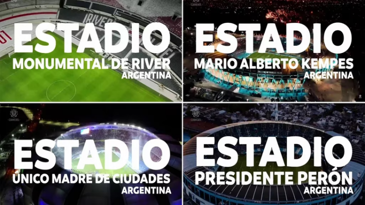 Mundial 2030: Conmebol presentó 18 estadios para promocionar la candidatura