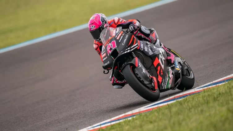 Las primeras prácticas del MotoGP en la Argentina