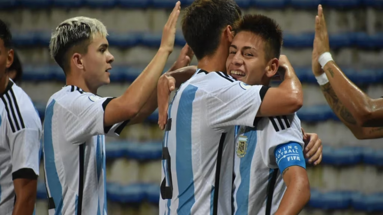 Argentina venció 4-2 a Venezuela en el inicio del Sudamericano Sub 17