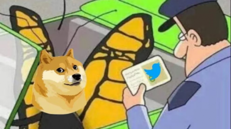 Significado del perro que aparece en Twitter