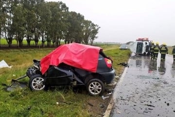 Choque fatal en la ruta 35: murieron dos mujeres y hay dos heridos de gravedad