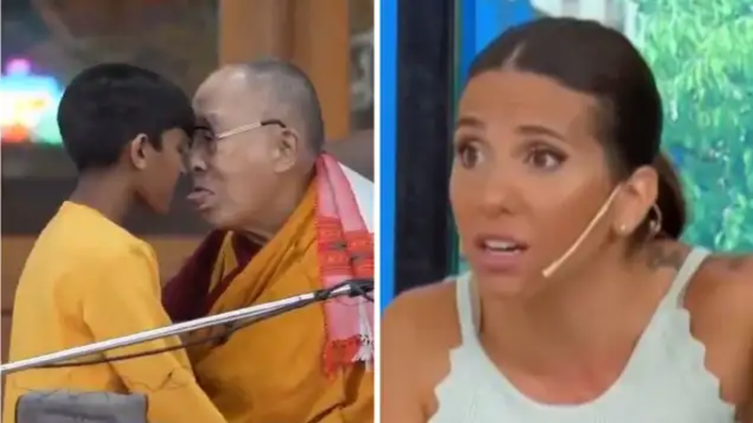 Cinthia Fernández opinó contra el líder budista Dalai Lama