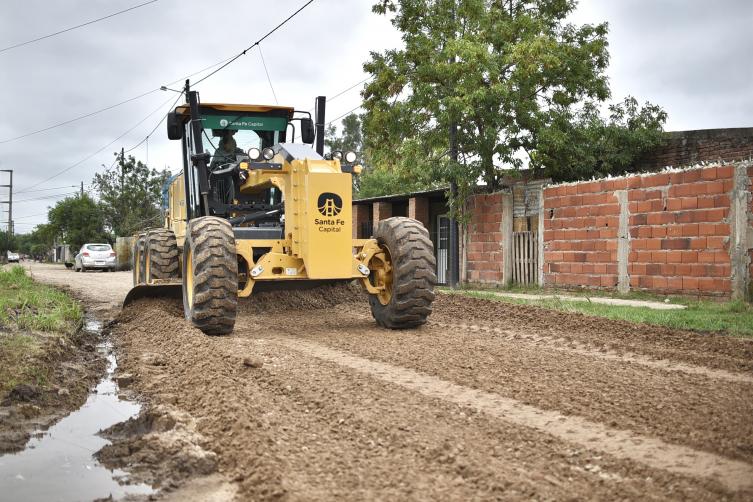 Operativo municipal de Recuperación Urbana en barrio San Pantaleón