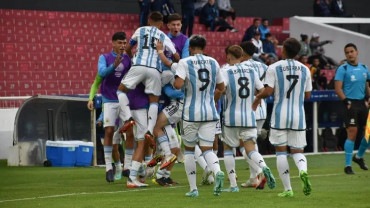 Selección Argentina vs. Paraguay, por el Sudamericano Sub-17: hora y TV
