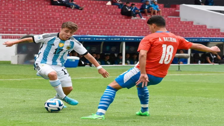 La selección argentina empató con Paraguay y se clasificó al Mundial Sub 17