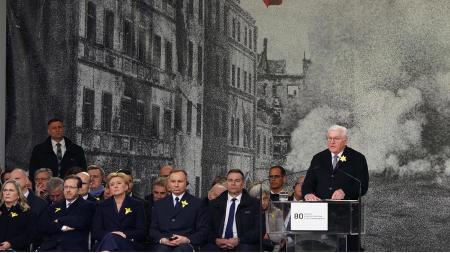 Alemania pidió perdón en Polonia en el aniversario del levantamiento del gueto de Varsovia 