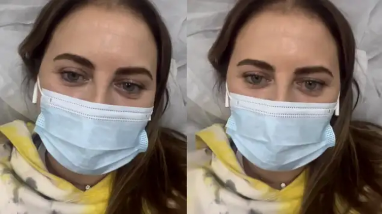 Silvina Luna desde el hospital: 