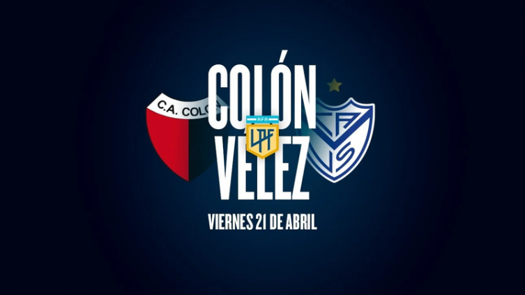 Colón - Vélez: hora, TV y posibles formaciones