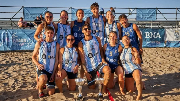 París 2024: el beach handball será deporte de exhibición