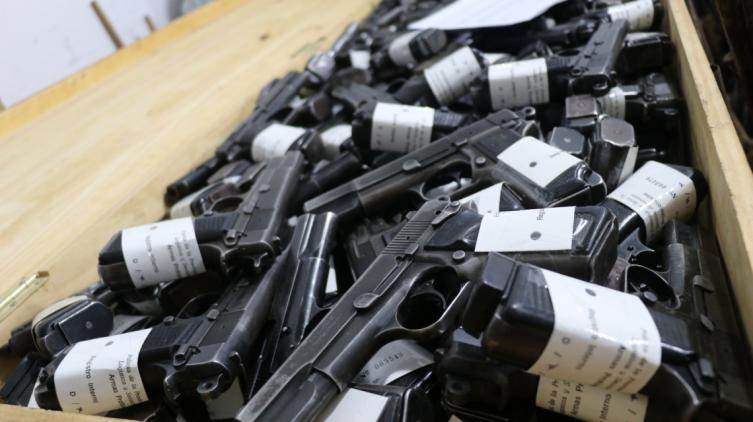 La policía de Santa Fe incautó 314 armas desde comienzo del año