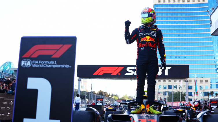 Fórmula 1: Checo Pérez se llevó la carrera sprint en Azerbaiyán