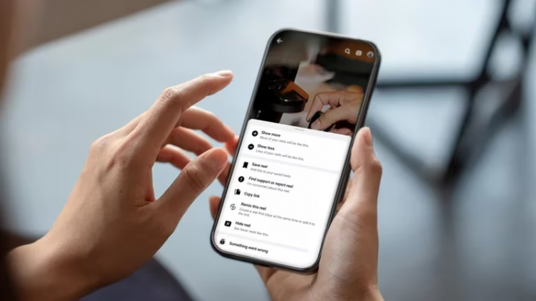Facebook brinda opciones para personalizar Reels