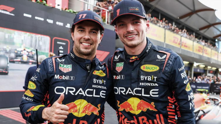 Verstappen y Pérez 