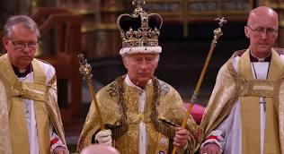 Carlos III y su esposa Camila fueron coronados en el Reino Unido 