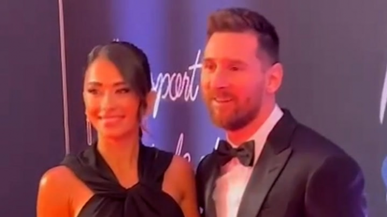 Lionel Messi le ganó a Mbappé el premio a mejor deportista del año