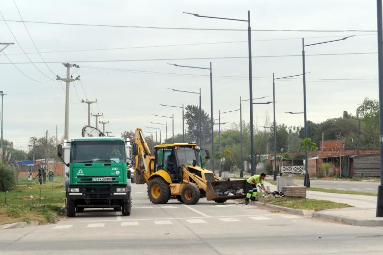 La Municipalidad concreta nuevos operativos integrales de limpieza