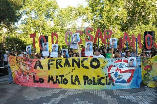 Pidieron prisión perpetua para 14 policías por la muerte de Franco Casco