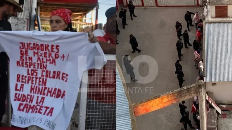 La gente de Unión manifestó su bronca