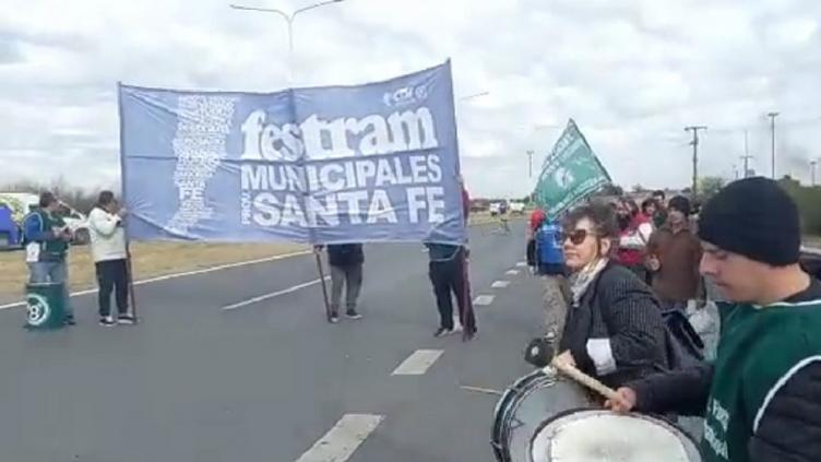 Los municipales inician un paro de 72 horas que no afectará a la ciudad de Santa Fe