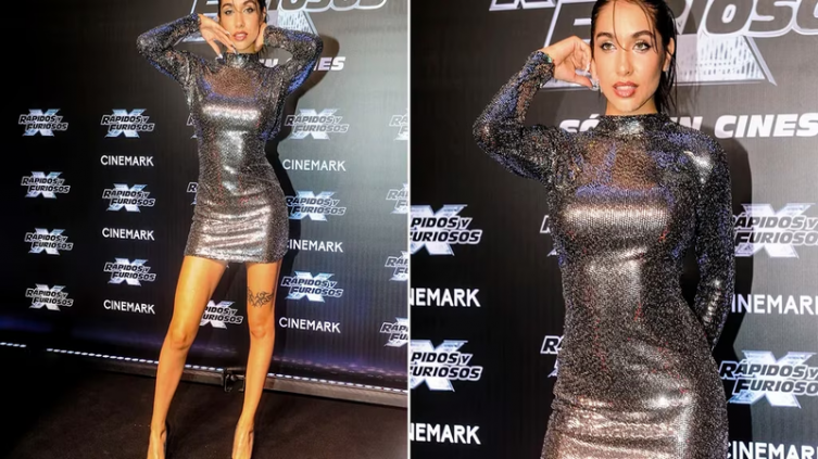 Rápidos y Furiosos X: el look de María Becerra a la avant premiere