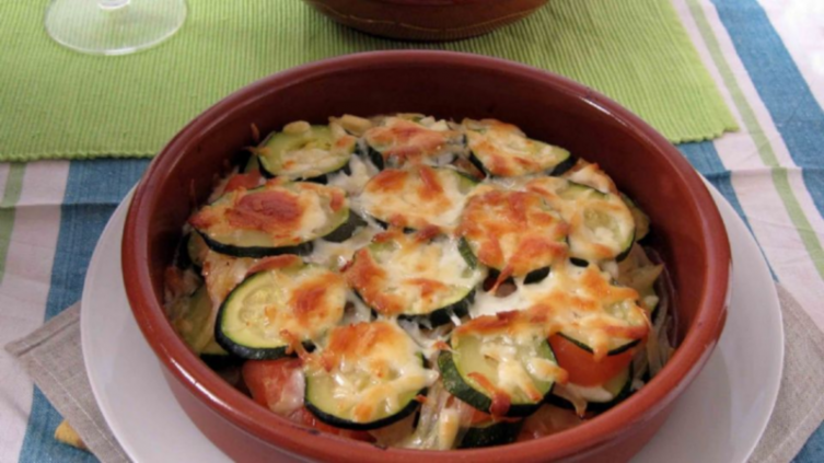 Cazuela de verduras de otoño