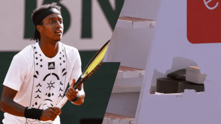 ATP 250 de Lyon: tenista descalificado tras romper su raqueta en la silla del juez