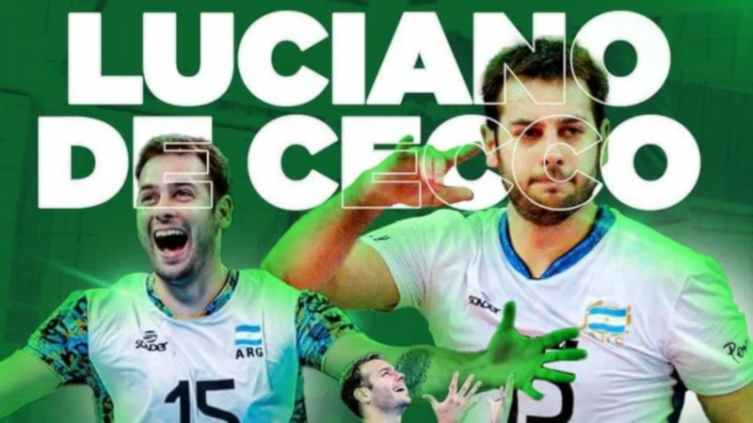 Sorpresa en el vóley nacional: Luciano De Cecco jugará en Ferro