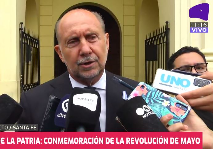 Perotti sobre las balaceras y amenazas: “El delito sabe que con nosotros tiene una barrera”