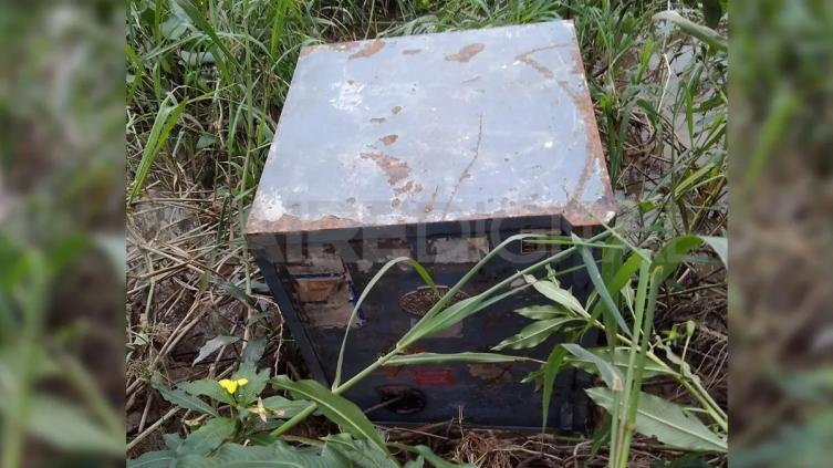 Hallaron una caja fuerte e investigan si es la robada del Correo Argentino