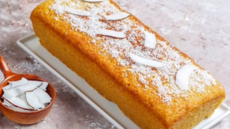 Budín de coco sin TACC