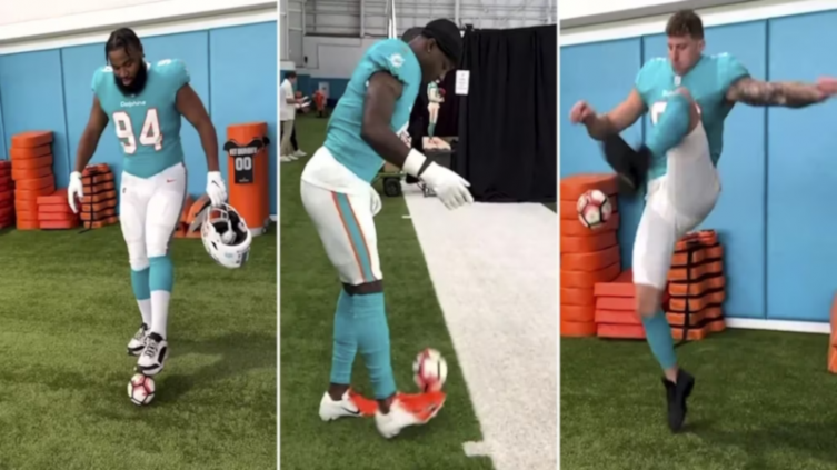 “MESSIng around”, un desafío viral de los jugadores de la NFL