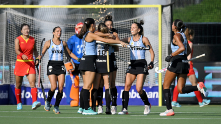 Las Leonas derrotaron a China sobre el final