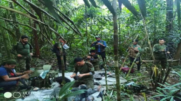 Guaviare: rescataron con vida los niños perdidos en la selva tras 40 días