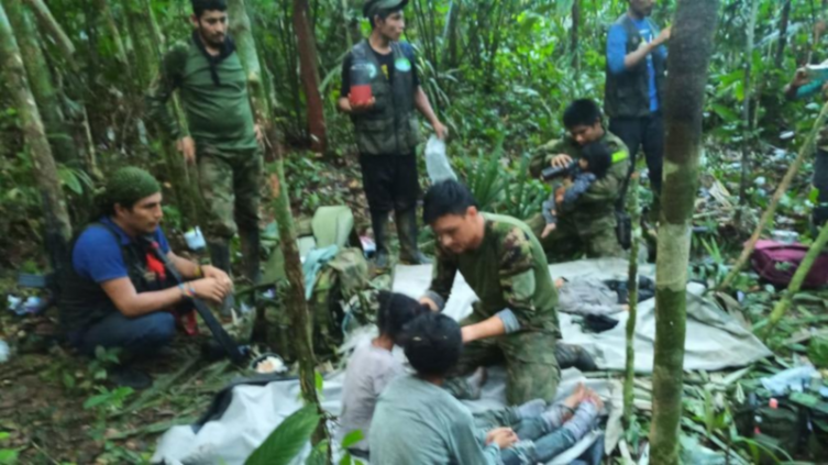 Colombia: se recuperan los cuatro niños perdidos en una selva