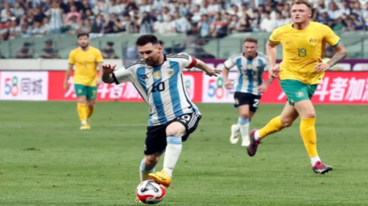 La Selección le ganó 2 a 0 a Australia en el primer amistoso de su gira por Asia