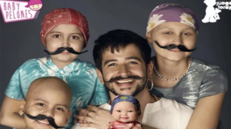 El diseño de Camilo para concientizar sobre el cáncer infantil