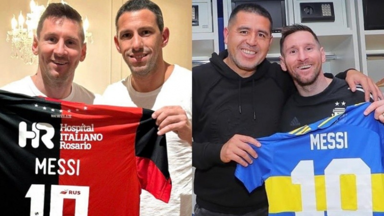 Messi habló sobre las despedidas de Maxi y Riquelme