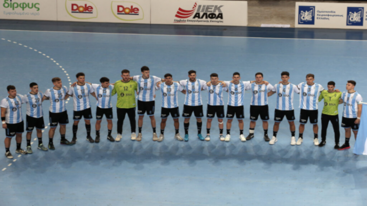 Mundial junior de handball: debut con derrota para Argentina
