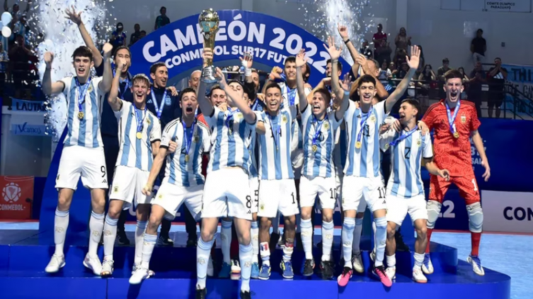 Sudamericano Sub 17 de futsal: Argentina se coronó campeón